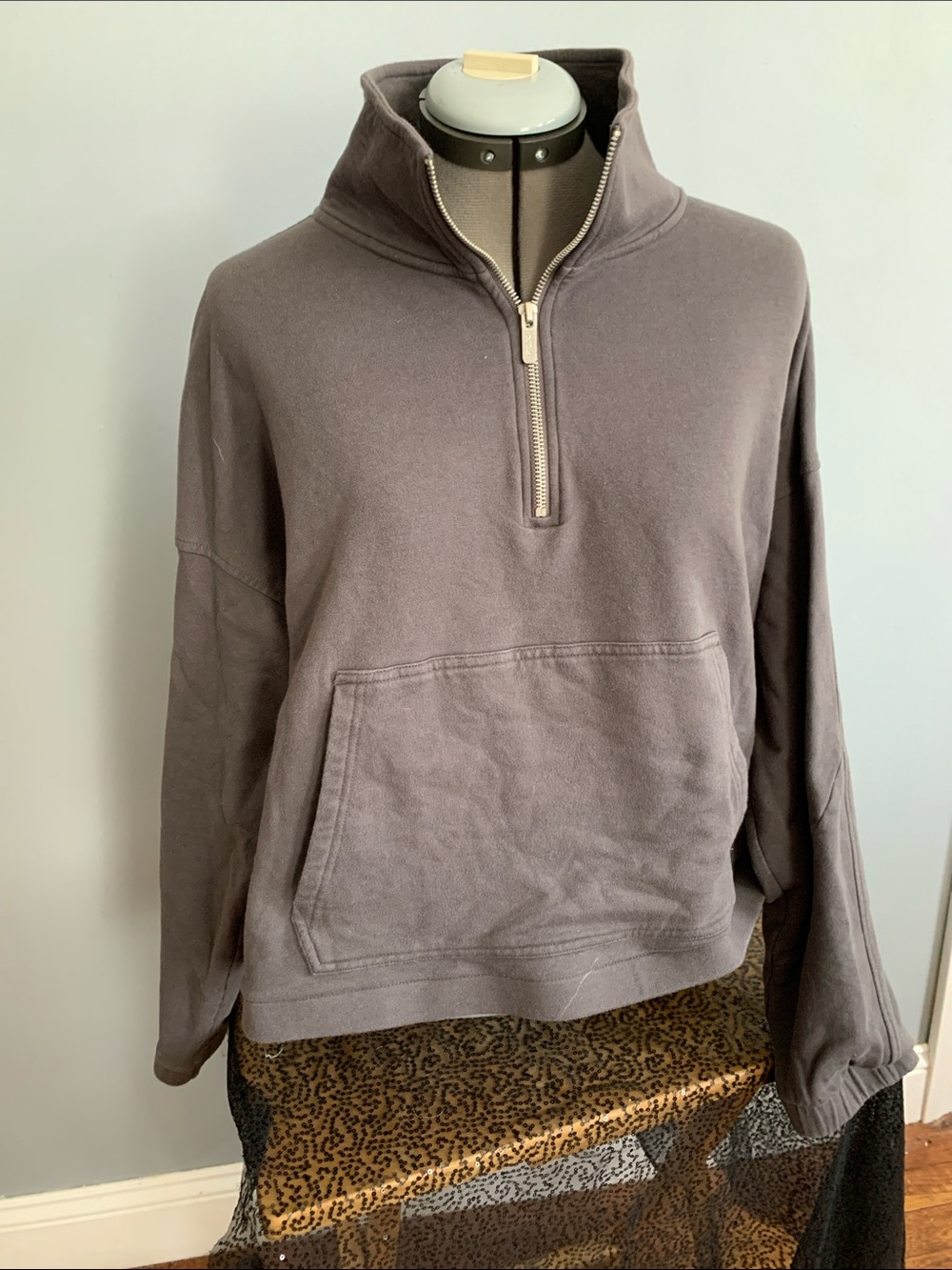 FLX Charcoal Gray Cozy Fleece-Lined Sleeve